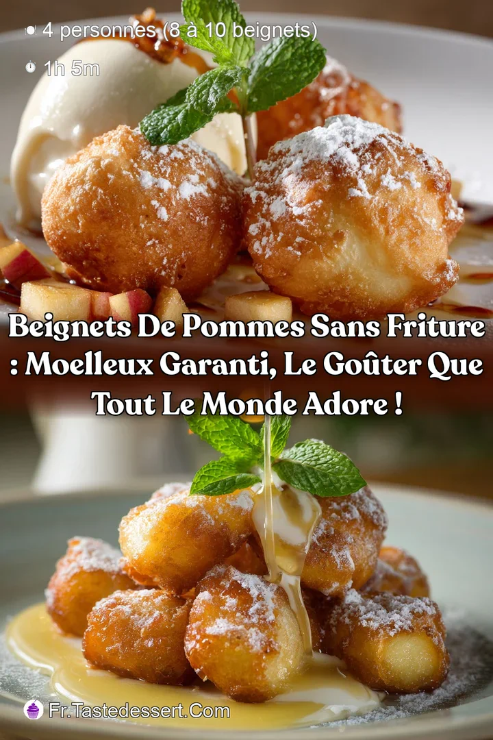 Beignets de pommes sans friture : Moelleux garanti le go&ucirc;ter que tout le monde adore !
