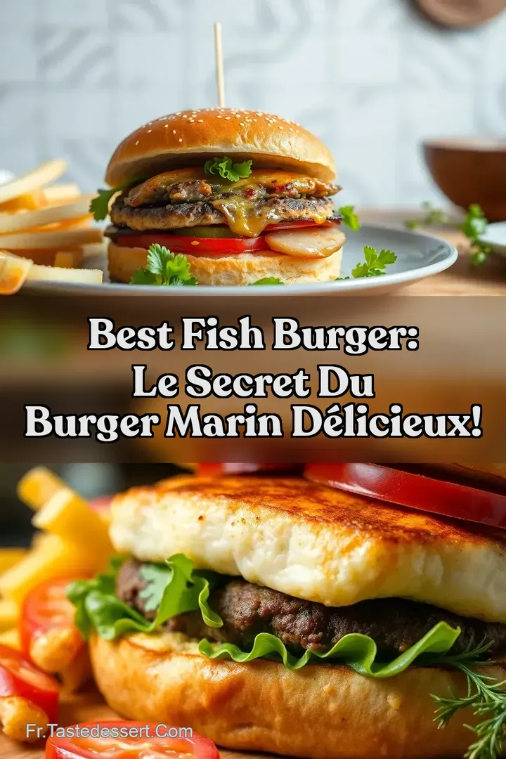 Best Fish Burger: Le Secret du Burger Marin D&eacute;licieux!
