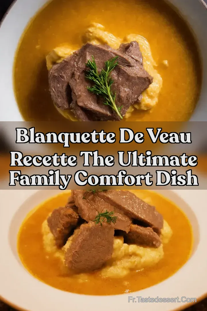 Blanquette de Veau Recette The Ultimate Family Comfort Dish