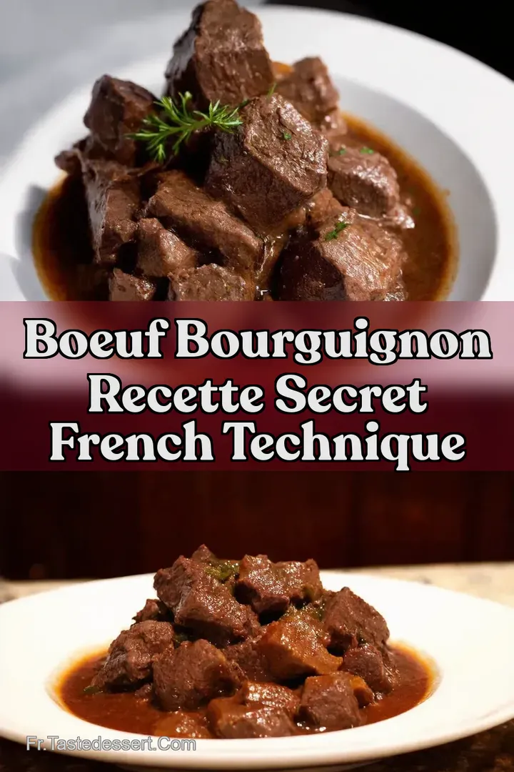 Boeuf Bourguignon Recette Secret French Technique