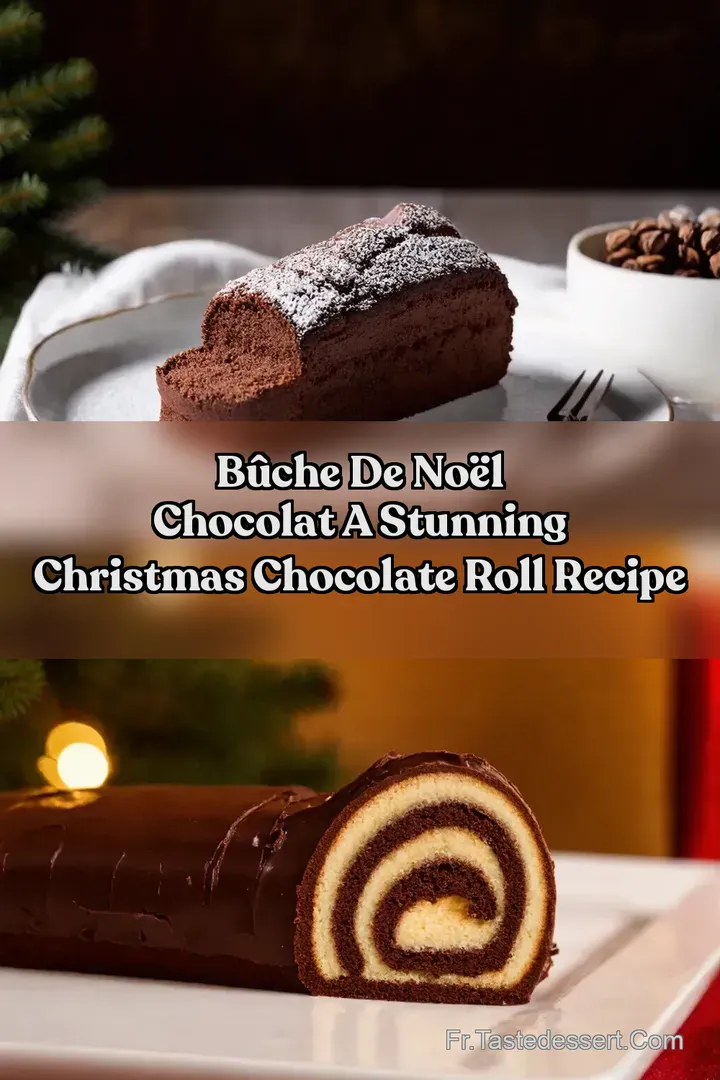 B&ucirc;che de No&euml;l Chocolat A Stunning Christmas Chocolate Roll Recipe