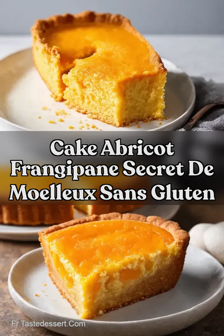 Cake Abricot Frangipane Secret de Moelleux Sans Gluten