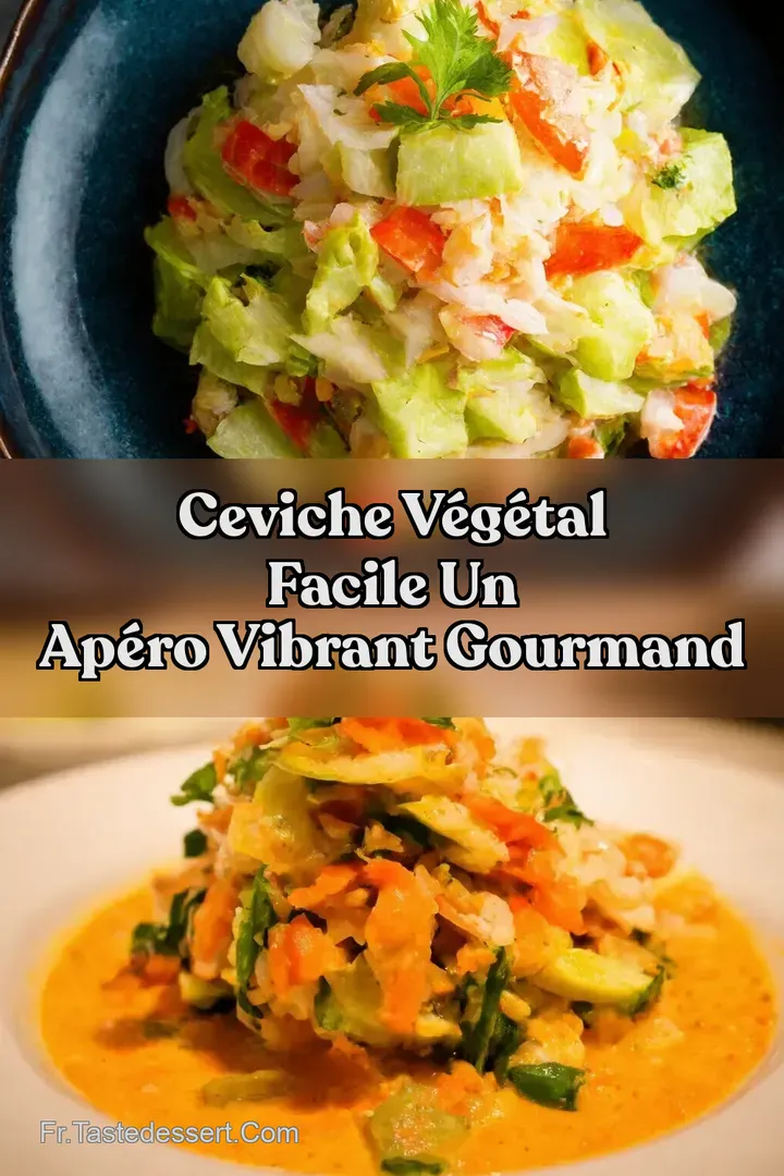 Ceviche V&eacute;g&eacute;tal Facile Un Ap&eacute;ro Vibrant Gourmand