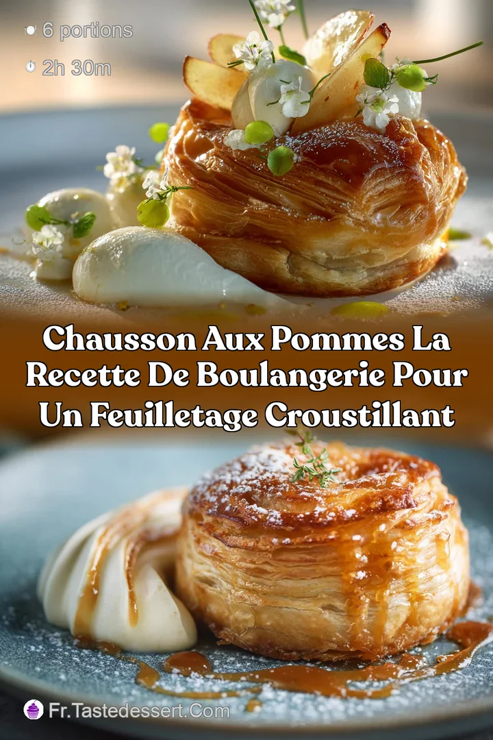Chausson aux Pommes La recette de boulangerie pour un feuilletage croustillant