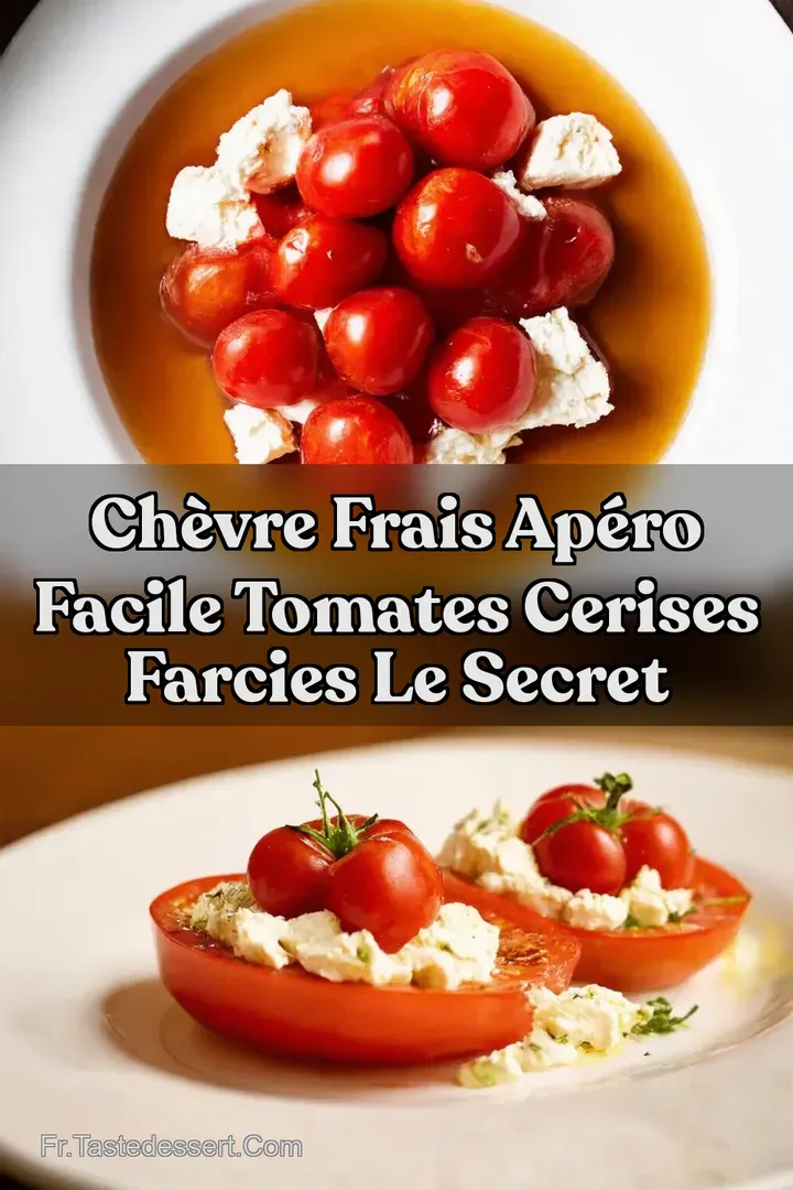 Ch&egrave;vre Frais Ap&eacute;ro Facile Tomates Cerises Farcies Le Secret