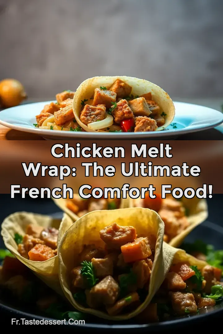 Chicken Melt Wrap: The Ultimate French Comfort Food!