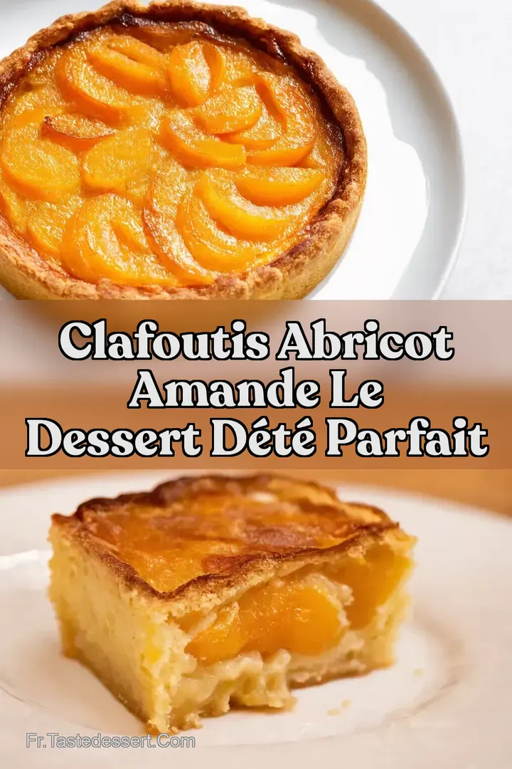 Clafoutis Abricot Amande Le Dessert d&Eacute;t&eacute; Parfait