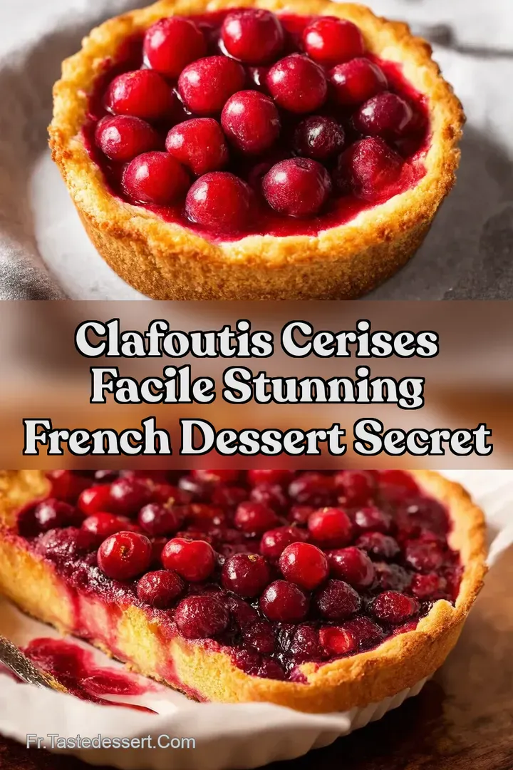 Clafoutis Cerises Facile Stunning French Dessert Secret