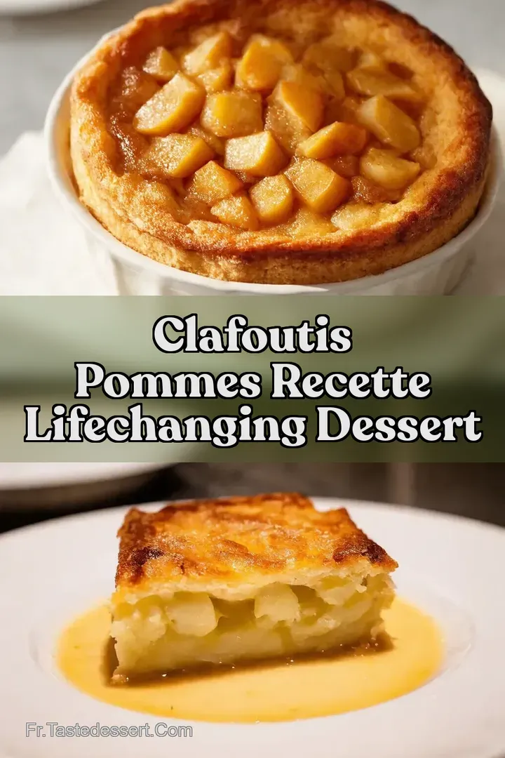 Clafoutis Pommes Recette LifeChanging Dessert