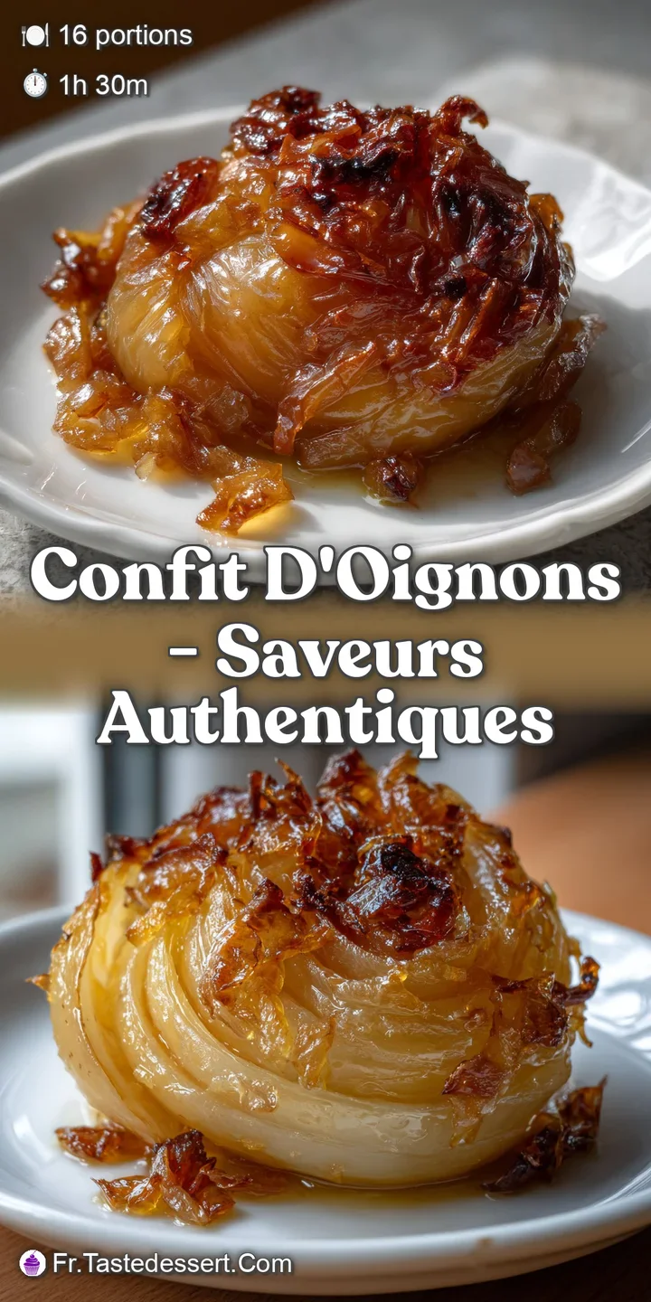 Close-up of a bubbling pan of golden onions; a symphony of soft, translucent textures and deep, caramelized hues, emanatin...