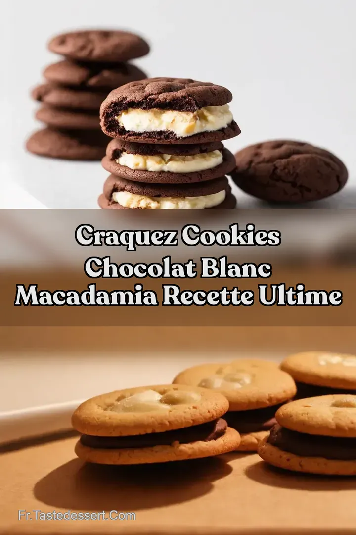 Craquez Cookies Chocolat Blanc Macadamia Recette Ultime