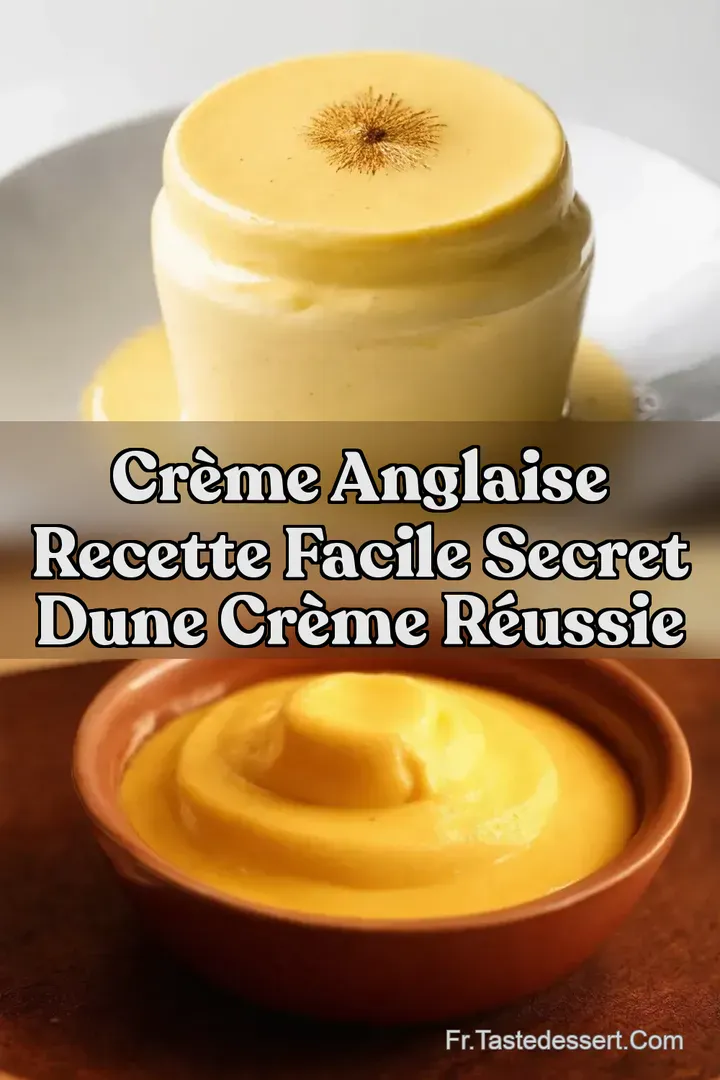 Cr&egrave;me Anglaise Recette Facile Secret dune Cr&egrave;me R&eacute;ussie