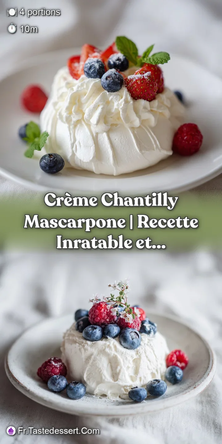 Close-up of creamy mascarpone swirled with a fork, showing its airy, cloud-like texture.