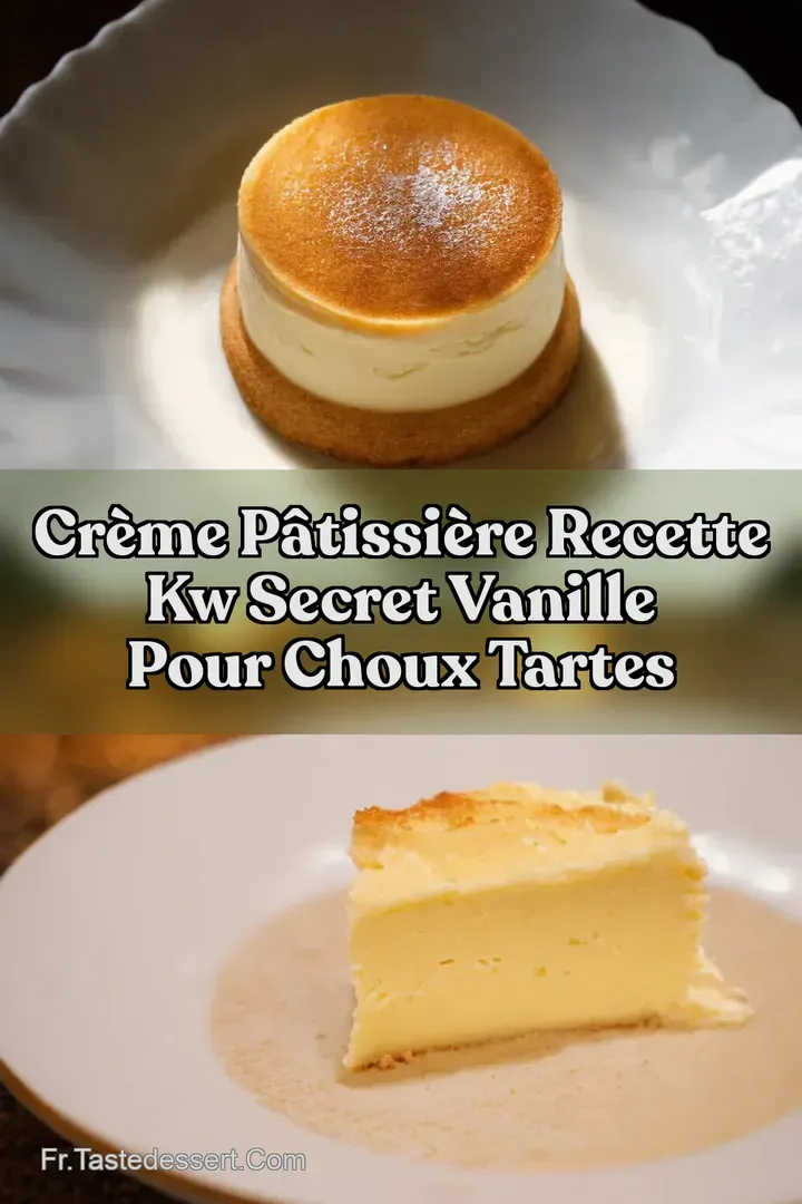 Cr&egrave;me P&acirc;tissi&egrave;re Recette kw Secret Vanille Pour Choux Tartes