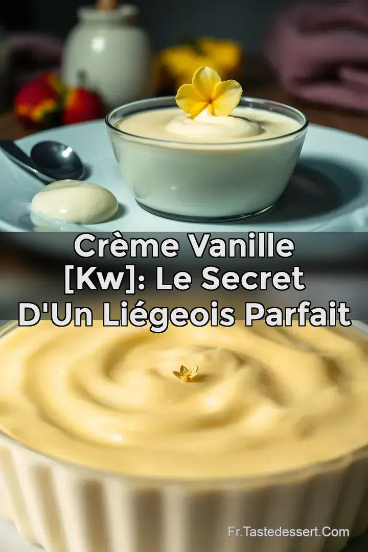 Cr&egrave;me Vanille [kw]: Le Secret d un Li&eacute;geois PARFAIT