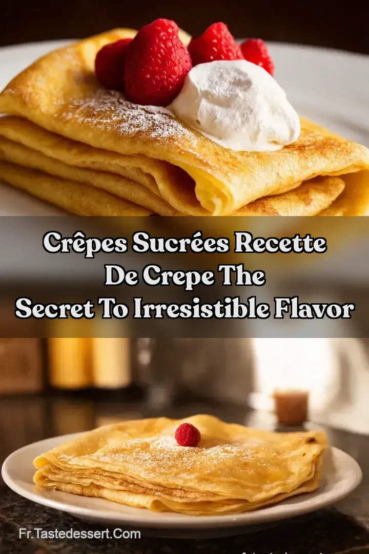 Cr&ecirc;pes Sucr&eacute;es recette de crepe The Secret to Irresistible Flavor