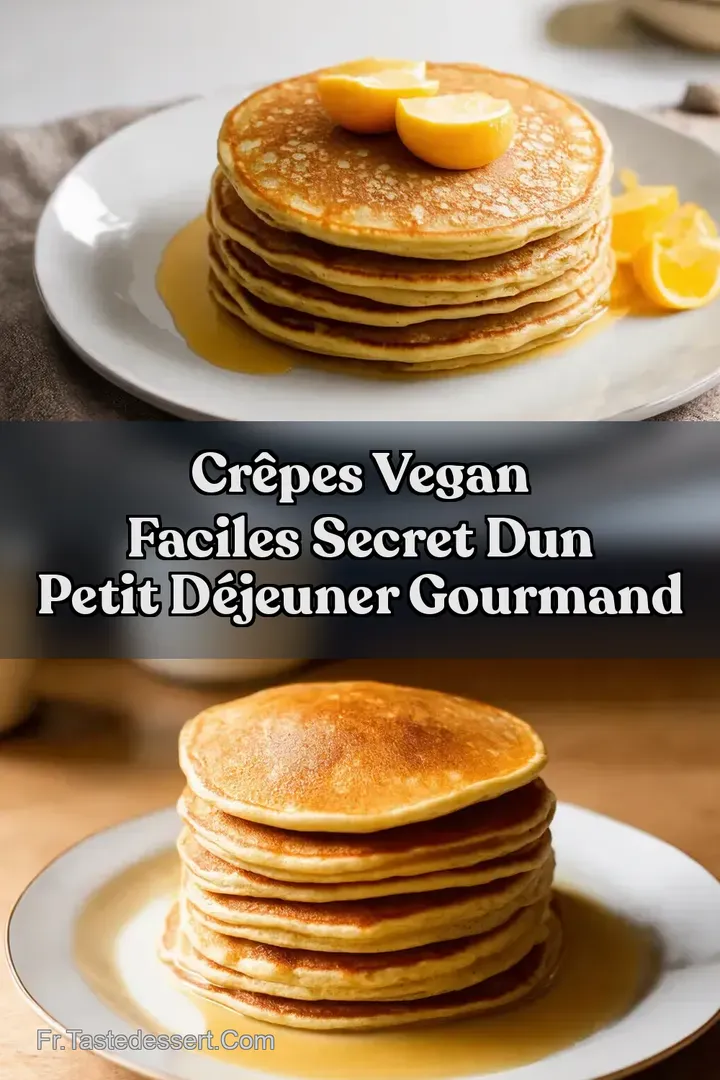 Cr&ecirc;pes Vegan Faciles Secret dun Petit D&eacute;jeuner Gourmand