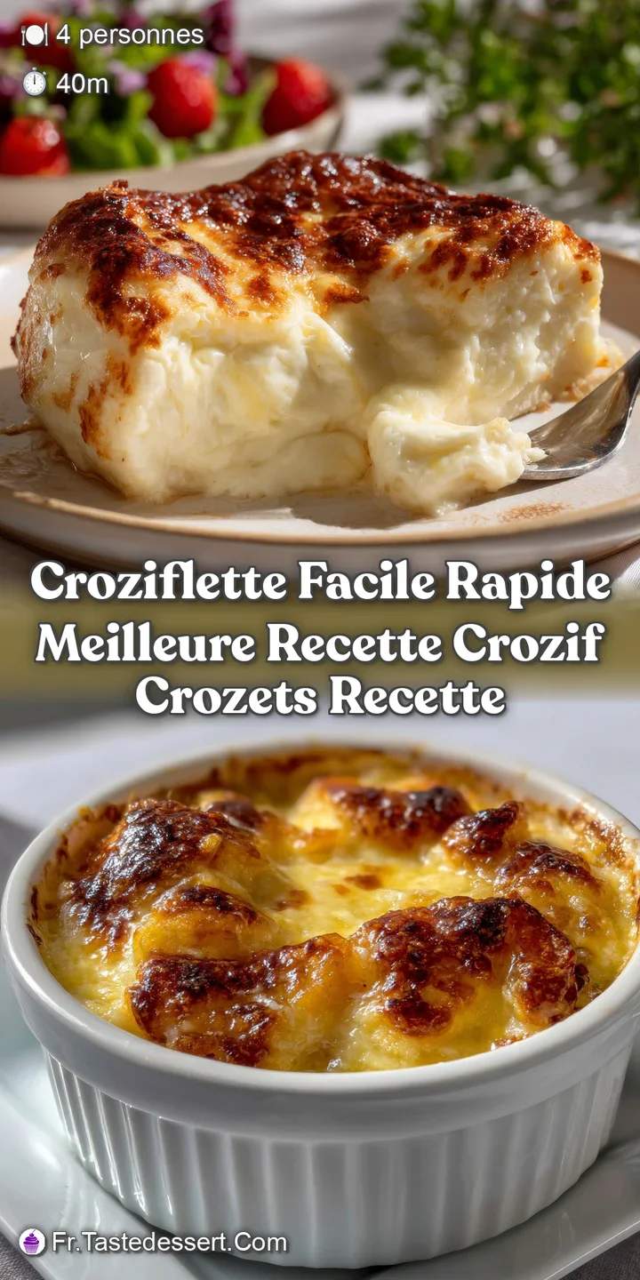 Croziflette Facile Rapide Meilleure Recette Crozif Crozets Recette