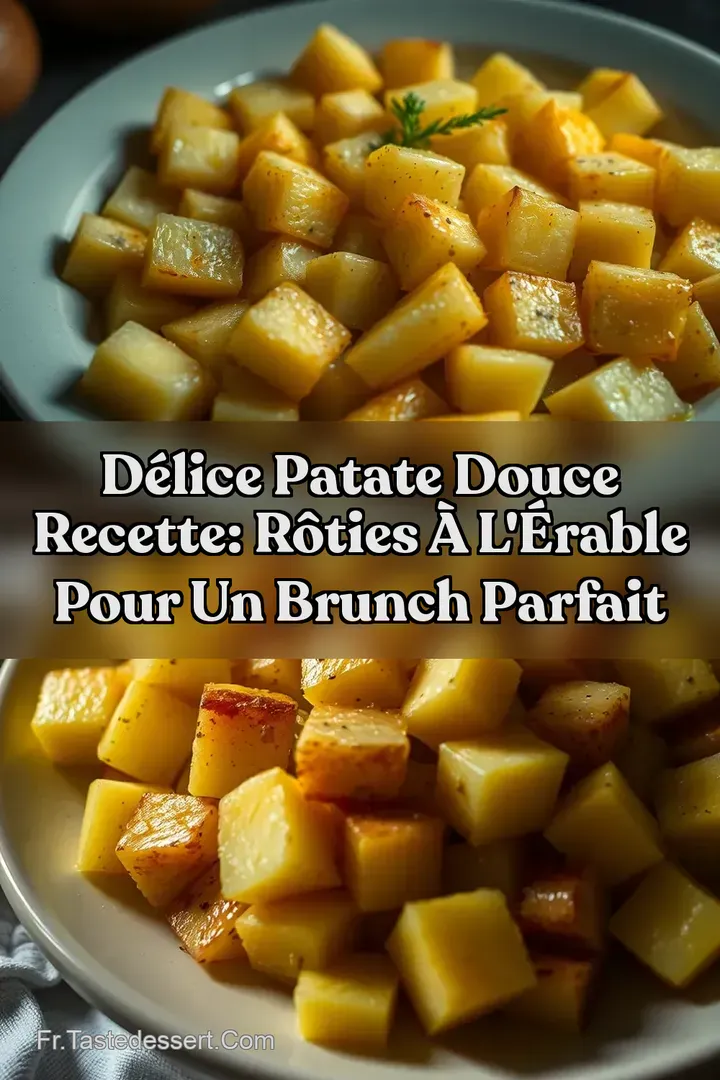 D&eacute;lice Patate Douce Recette: R&ocirc;ties &agrave; l &Eacute;rable pour un Brunch Parfait