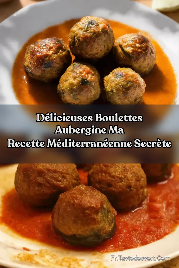 D&eacute;licieuses Boulettes Aubergine Ma Recette M&eacute;diterran&eacute;enne Secr&egrave;te