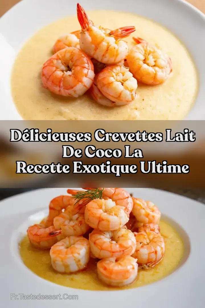 D&eacute;licieuses Crevettes Lait De Coco La Recette Exotique Ultime