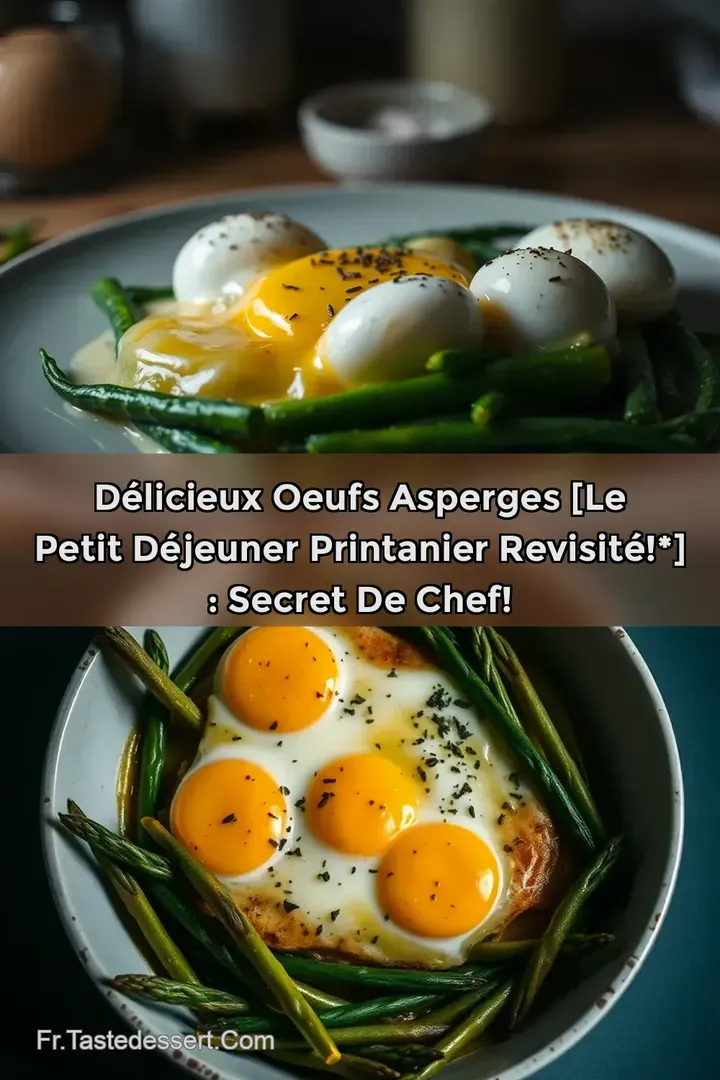 D&eacute;licieux Oeufs Asperges [Le Petit D&eacute;jeuner Printanier Revisit&eacute;!] : Secret de Chef!