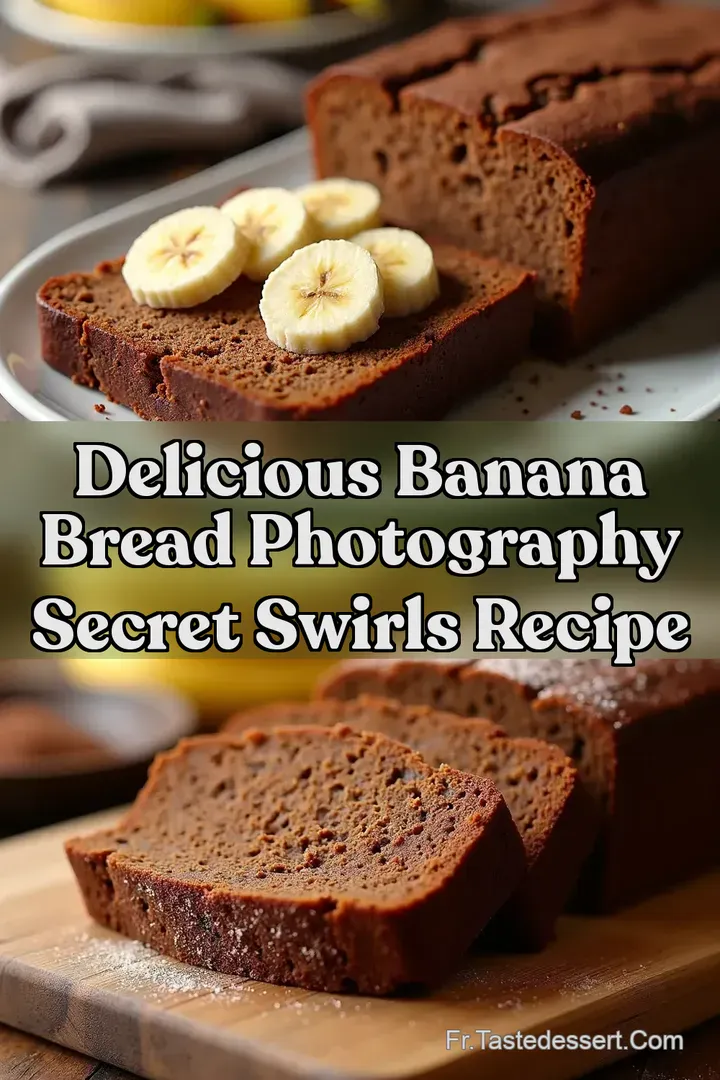 Delicious Banana Bread Photography Secret Swirls Recipe