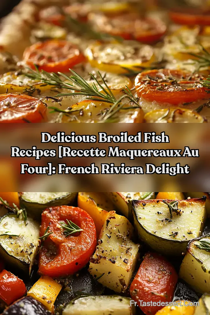 Delicious Broiled Fish Recipes [recette maquereaux au four]: French Riviera Delight