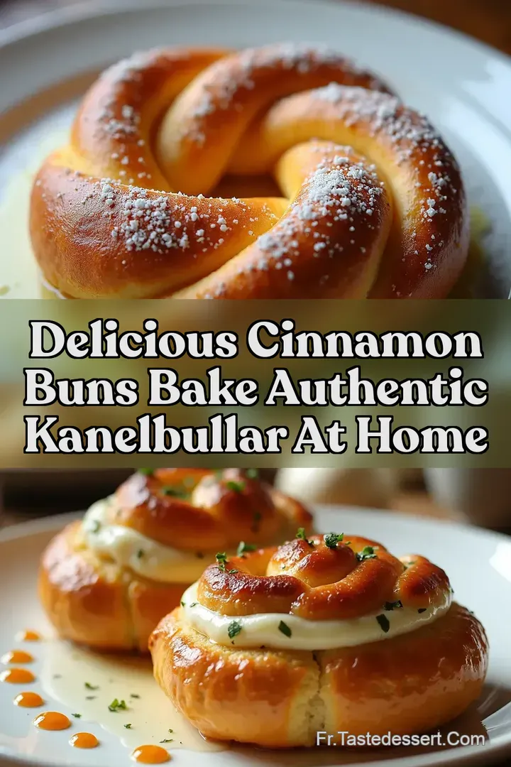 Delicious Cinnamon Buns Bake Authentic Kanelbullar at Home
