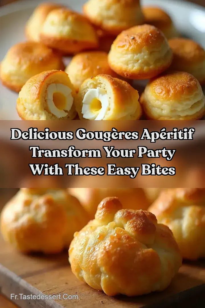Delicious Goug&egrave;res Ap&eacute;ritif Transform Your Party With These Easy Bites