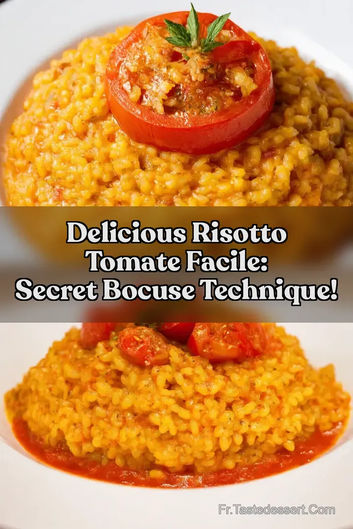 Delicious Risotto Tomate Facile: Secret Bocuse Technique!