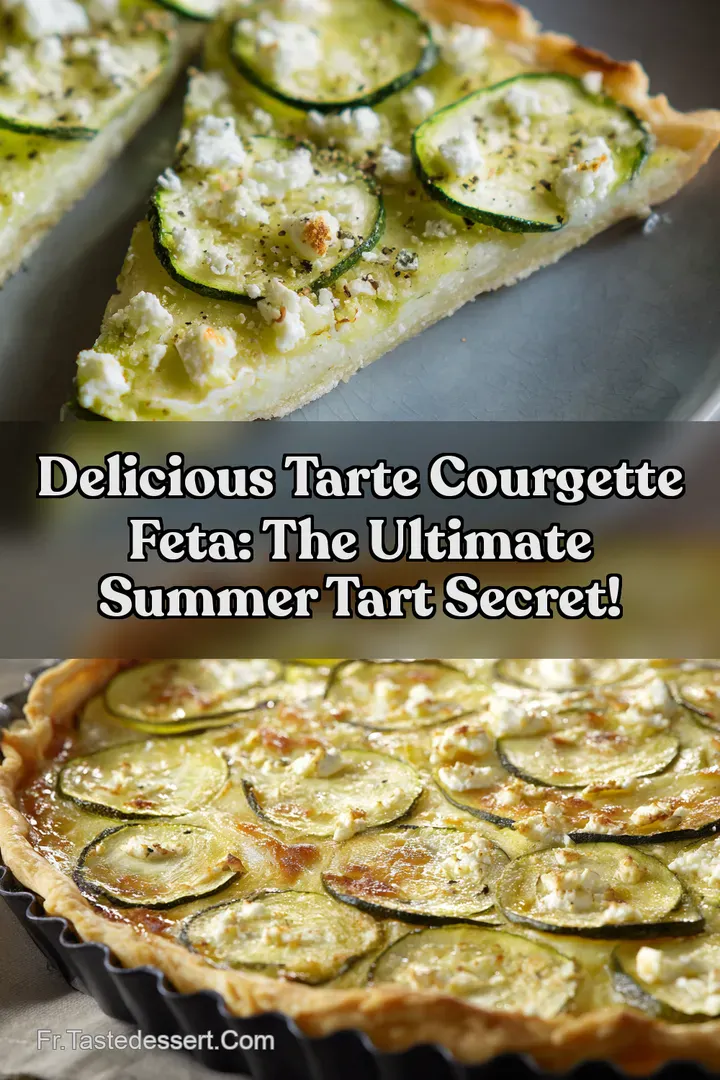 Delicious Tarte Courgette Feta: The Ultimate Summer Tart Secret!