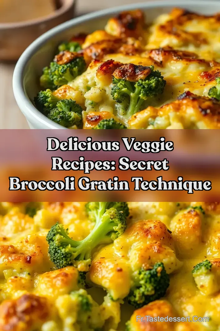 Delicious Veggie Recipes: Secret Broccoli Gratin Technique