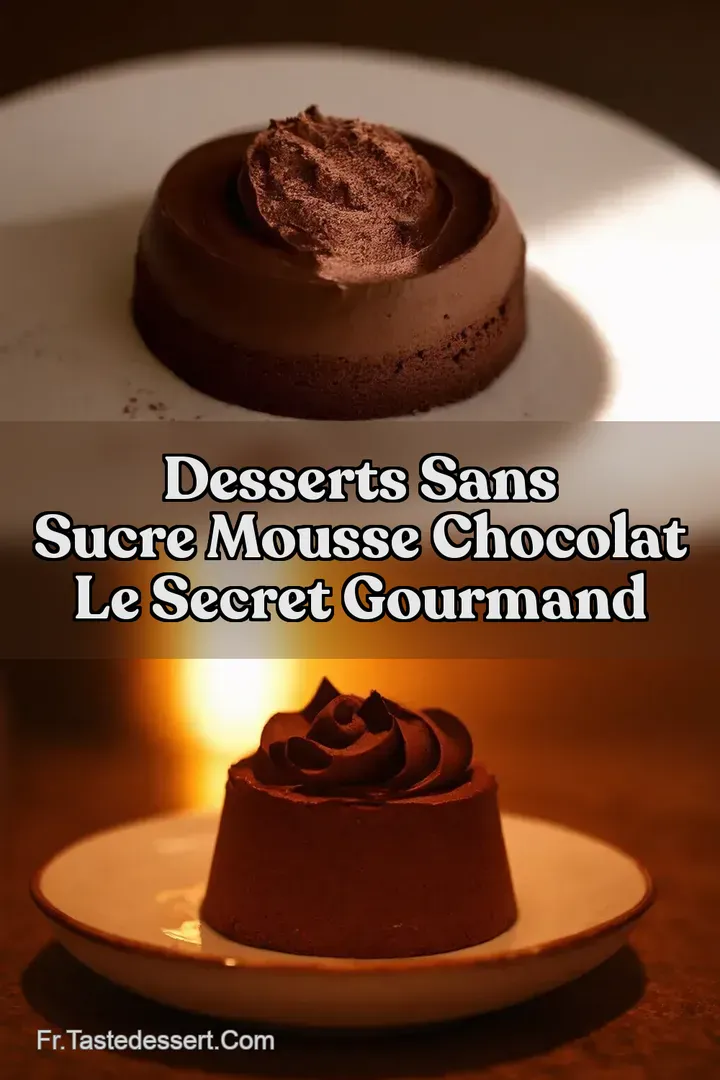 Desserts Sans Sucre Mousse Chocolat Le Secret Gourmand
