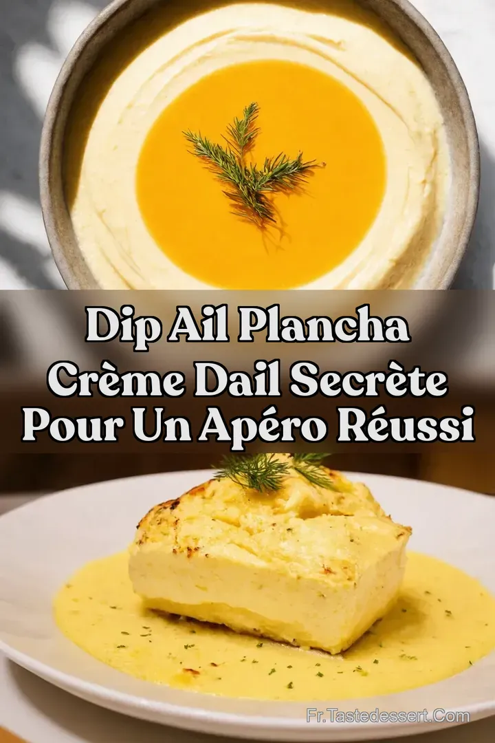 Dip Ail Plancha Cr&egrave;me dail secr&egrave;te pour un Ap&eacute;ro R&eacute;ussi