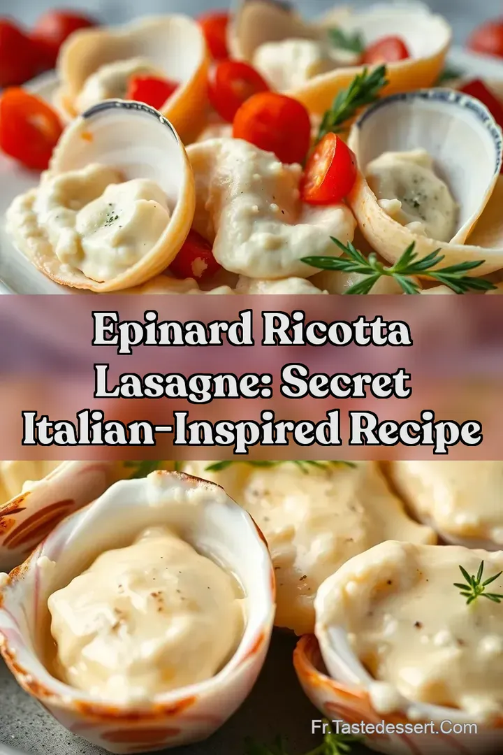 Epinard Ricotta Lasagne: Secret Italian-Inspired Recipe