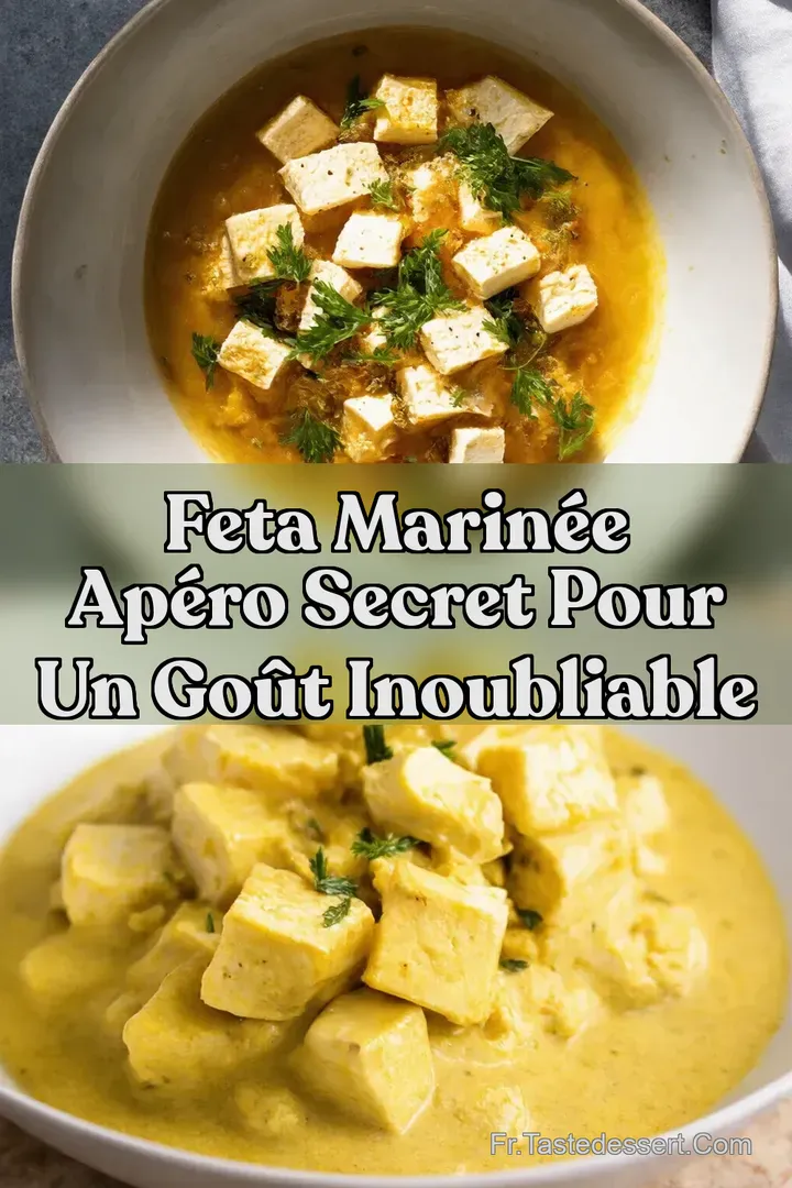 Feta Marin&eacute;e Ap&eacute;ro Secret Pour Un Go&ucirc;t Inoubliable