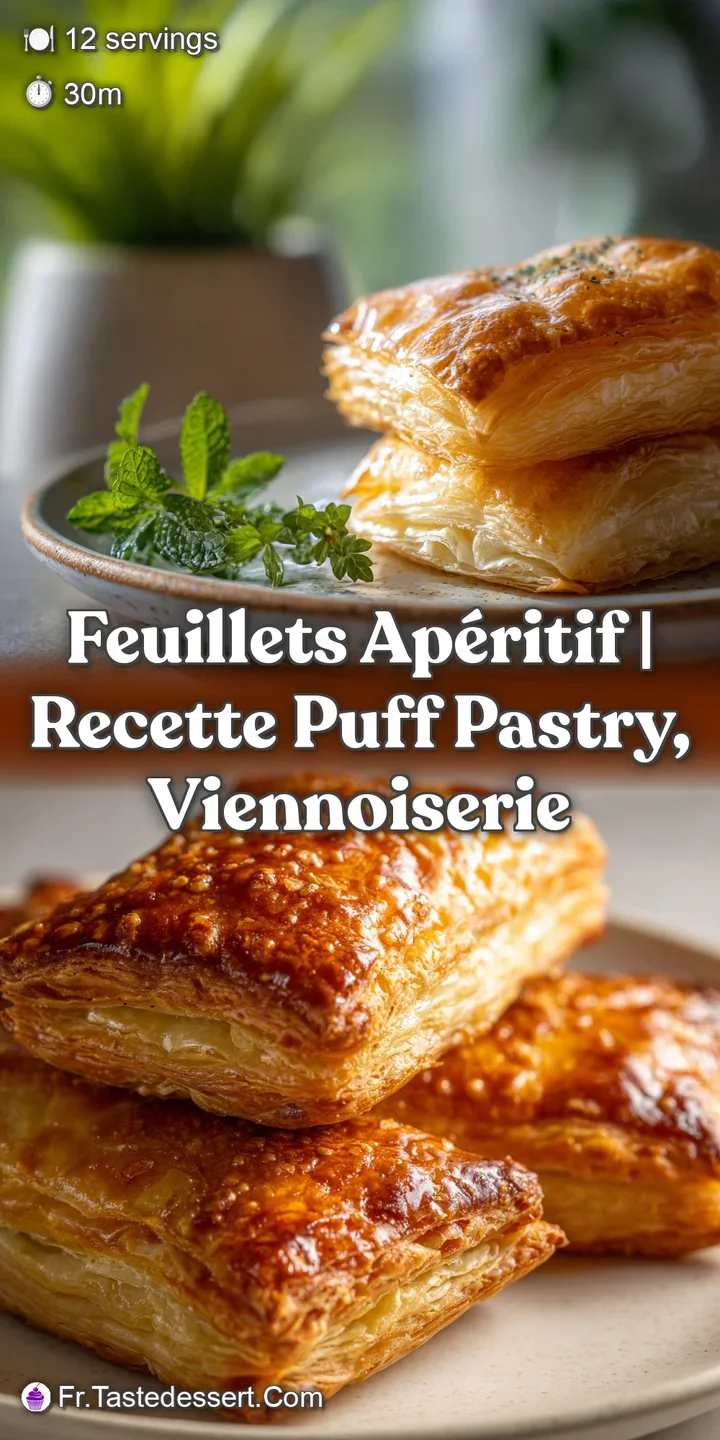 Close-up of buttery, flaky pastry. The golden-brown surface glistens, hinting at a warm, savory interior and satisfying cr...