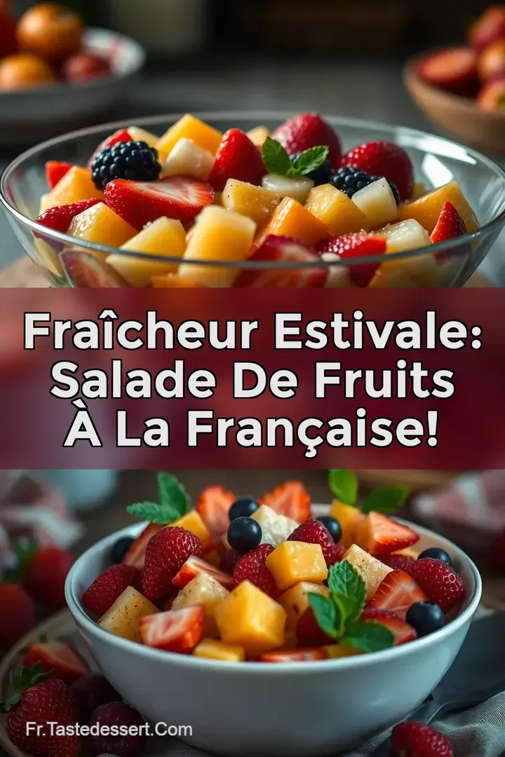 Fra&icirc;cheur Estivale: Salade de Fruits &agrave; la Fran&ccedil;aise!