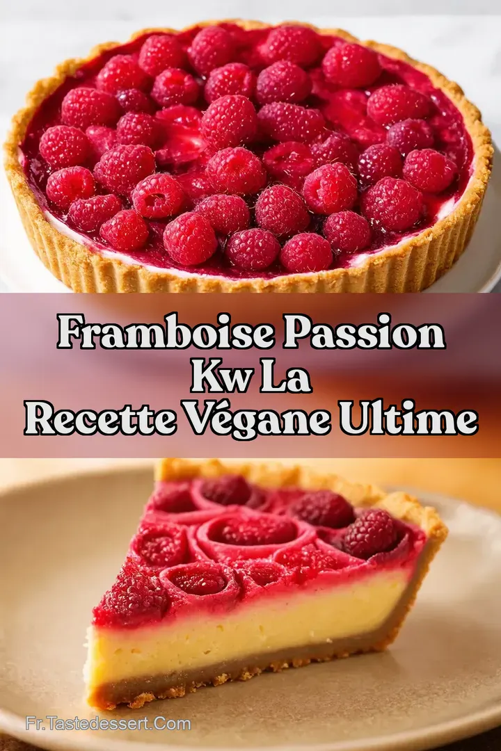 Framboise Passion kw La Recette V&eacute;gane Ultime