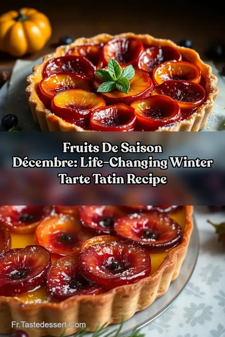Fruits de Saison D&eacute;cembre: Life-Changing Winter Tarte Tatin Recipe