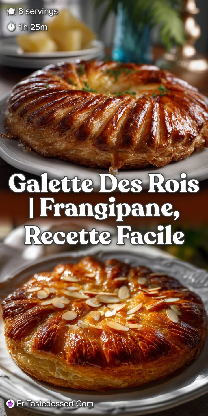 Close-up of a warm, buttery pastry with a flaky, golden crust, and a rich, creamy almond filling peeking through, enticing...