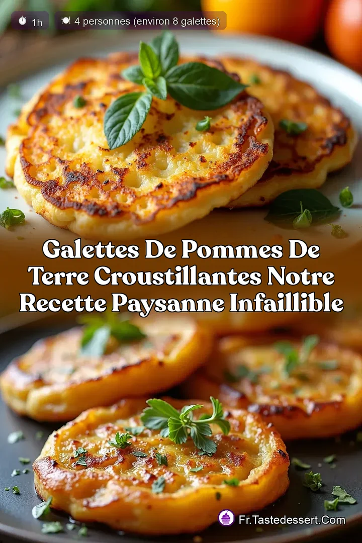Galettes de Pommes de Terre Croustillantes Notre Recette Paysanne Infaillible