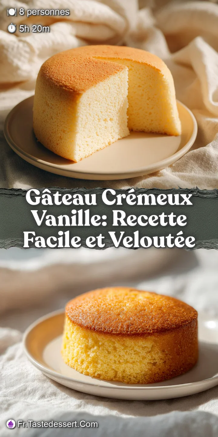 Close-up of a moist, vanilla cake slice; light bounces off its creamy texture, dusted with delicate, snowy powdered sugar.