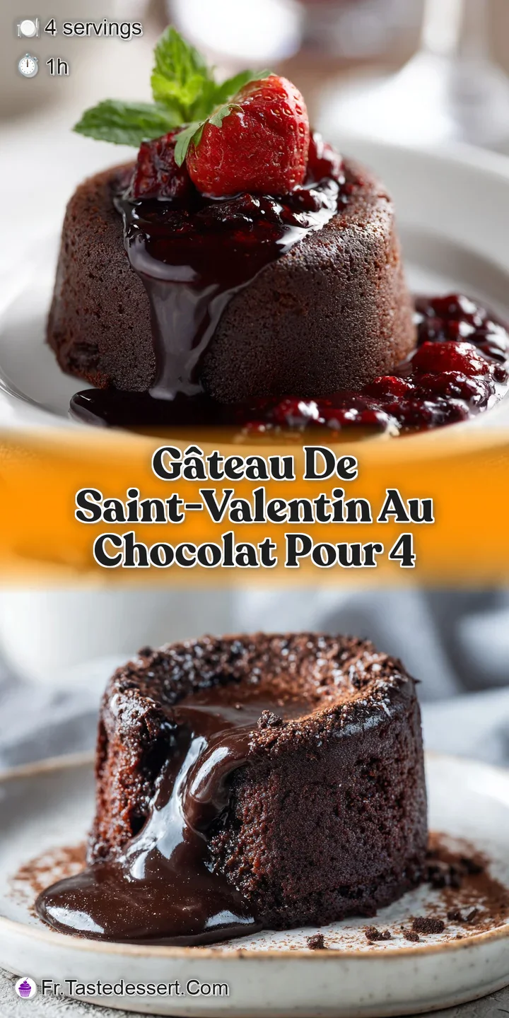 Close-up of a moist, dark chocolate cake with a glossy ganache. The cake is topped with delicate, candied rose petals. Sim...