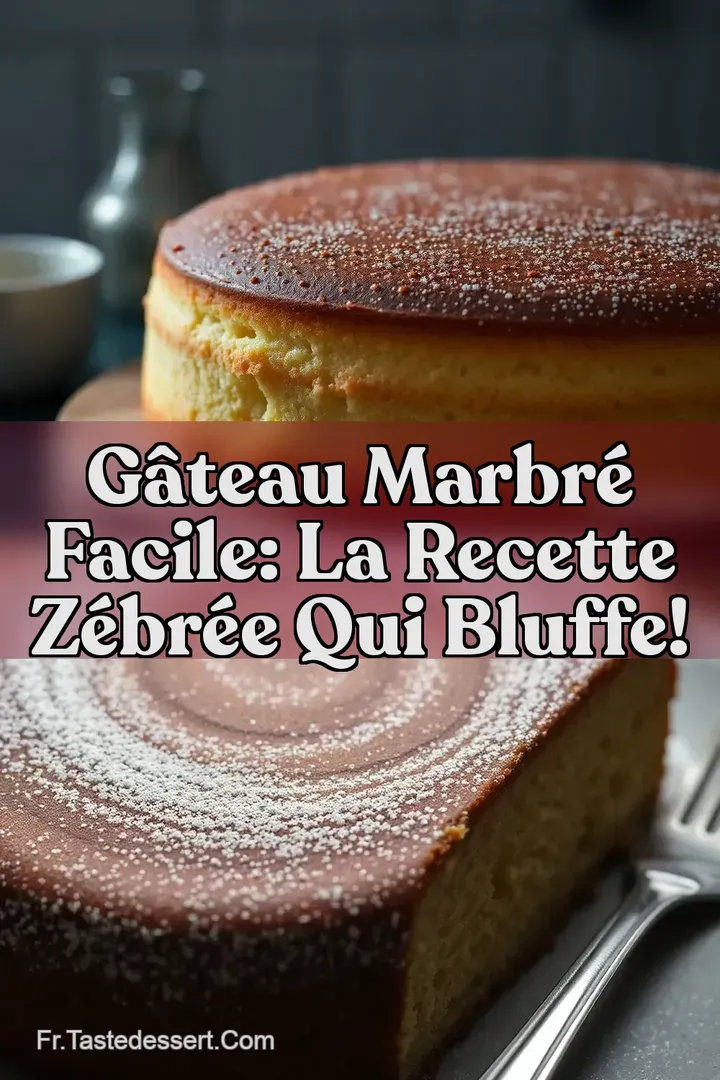 G&acirc;teau Marbr&eacute; Facile: La Recette Z&eacute;br&eacute;e Qui Bluffe!