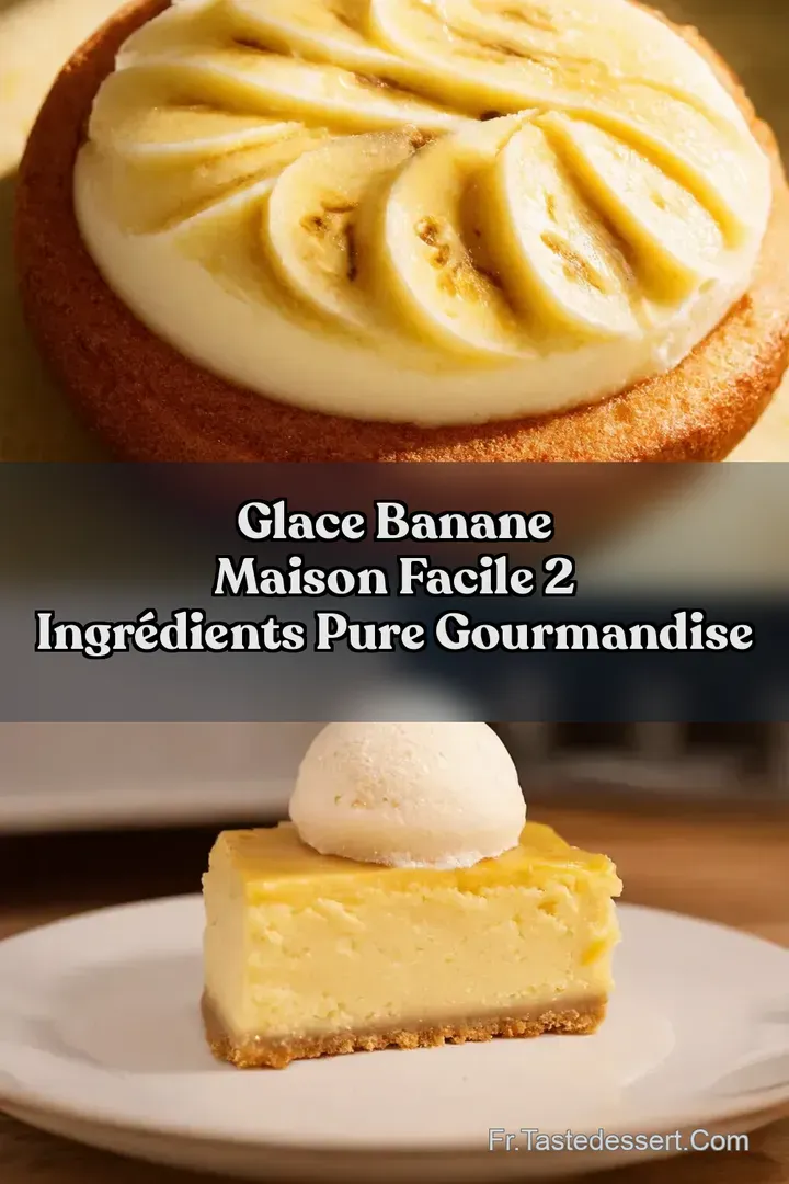 Glace Banane Maison Facile 2 Ingr&eacute;dients Pure Gourmandise