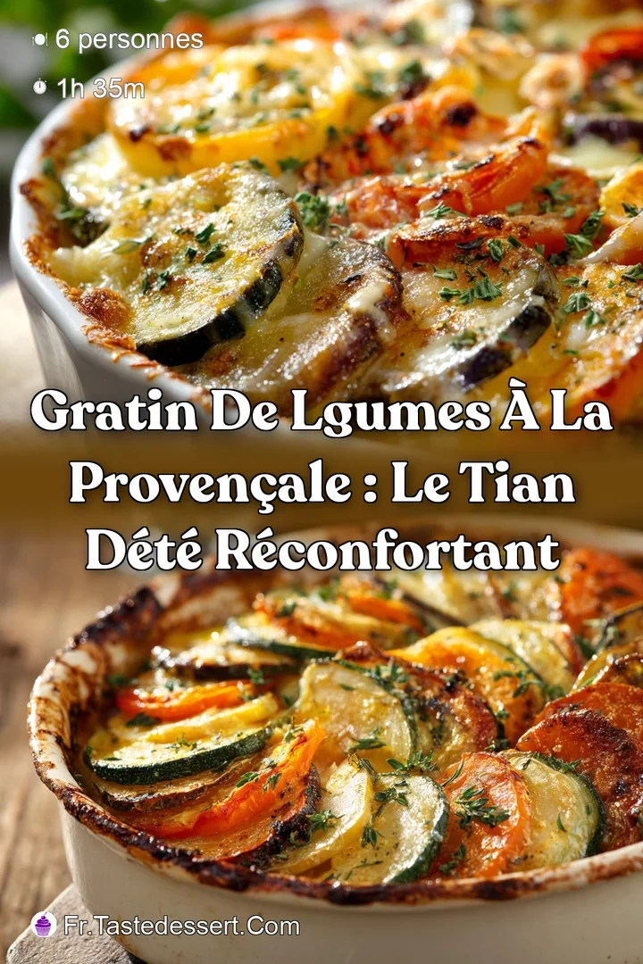 Gratin de Lgumes &agrave; la Proven&ccedil;ale : Le Tian d&Eacute;t&eacute; R&eacute;confortant