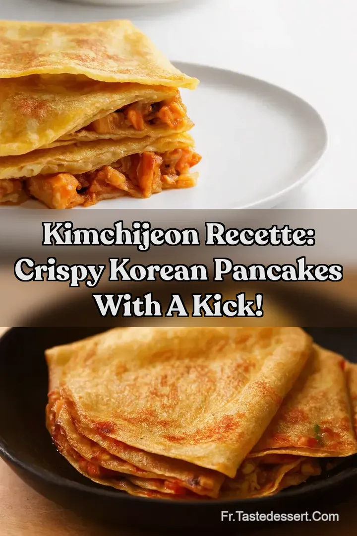 Kimchijeon Recette: Crispy Korean Pancakes With a Kick!