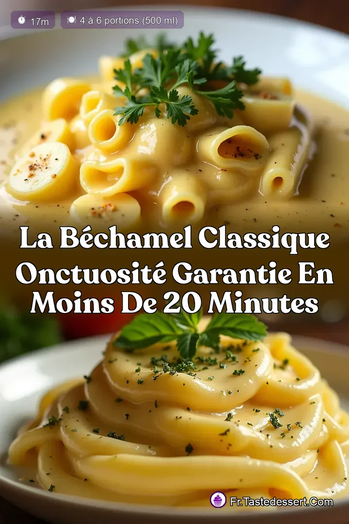La B&eacute;chamel Classique Onctuosit&eacute; Garantie en Moins de 20 Minutes